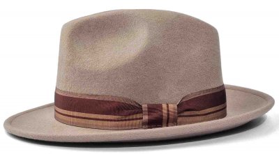 Chapeaux - Gårda Montefalco Fedora Wool Hat (beige)