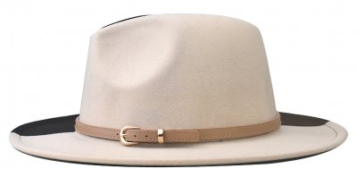Chapeaux - Gårda Felt Hat (noir/offwhite)
