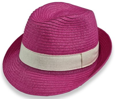 Chapeaux Enfant - Gårda Trilby (fuchsia)