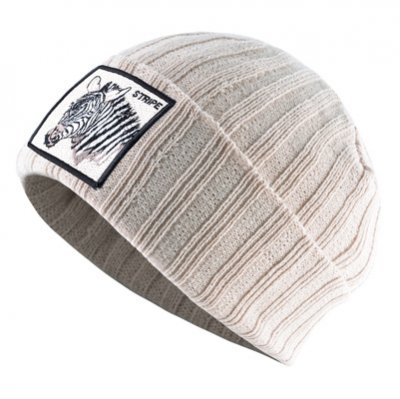 Bonnets - Gårda Stripe Beanie (beige)