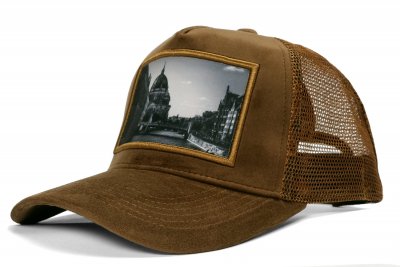 Casquettes - Gårda Velvet Trucker Berlin (brun)