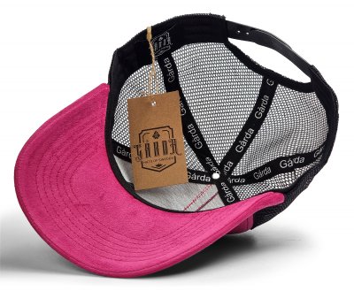 Casquettes - Gårda Velvet Trucker Hello (rose)