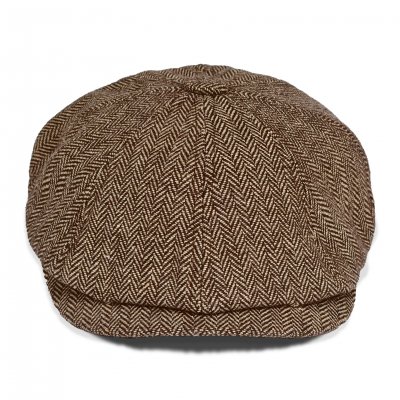 Casquette gavroche/irlandaise - Gårda Tywyn Herringbone (beige)