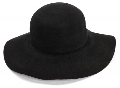 Chapeaux - Gårda Lessia Floppy Wool Hat (noir)