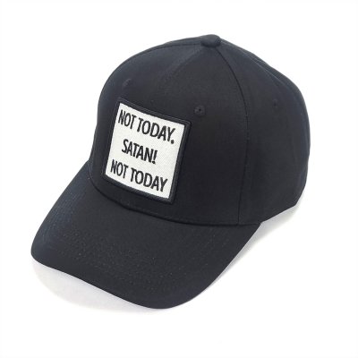 Casquettes - Gårda Not Today Satan (noir)