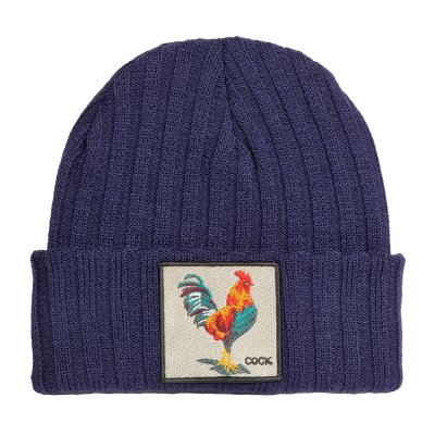Bonnets - Gårda Cock Beanie (bleu)