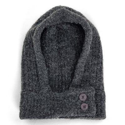 Cagoule - Gårda Nivala Knitted Balaclava (gris foncé)