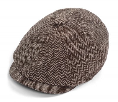 Casquette gavroche/irlandaise - Gårda Aberdour Newsboy (marron)