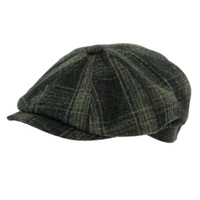 Casquette gavroche/irlandaise - Gårda Premium Banbury Wool Newsboy (vert)