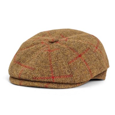 Casquette gavroche/irlandaise - Gårda Premium Callander Wool Newsboy (marron)