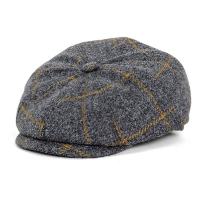 Casquette gavroche/irlandaise - Gårda Premium Callander Wool Newsboy (gris)