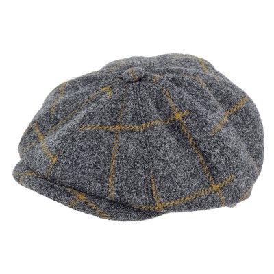Casquette gavroche/irlandaise - Gårda Premium Callander Wool Newsboy (gris)