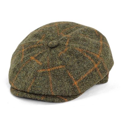 Casquette gavroche/irlandaise - Gårda Premium Callander Wool Newsboy (vert)