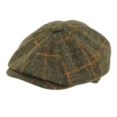 Casquette gavroche/irlandaise - Gårda Premium Callander Wool Newsboy (vert)