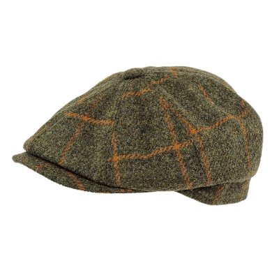 Casquette gavroche/irlandaise - Gårda Premium Callander Wool Newsboy (vert)