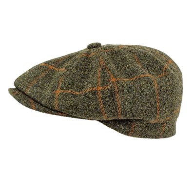 Casquette gavroche/irlandaise - Gårda Premium Callander Wool Newsboy (vert)