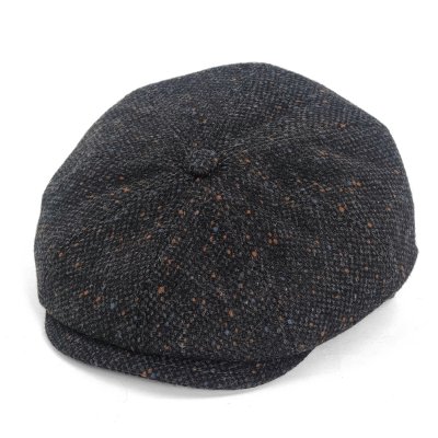 Casquette gavroche/irlandaise - Gårda Premium Consett Wool Newsboy (noir)