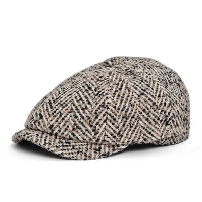 Casquette gavroche/irlandaise - Gårda Coulter Newsboy (beige)