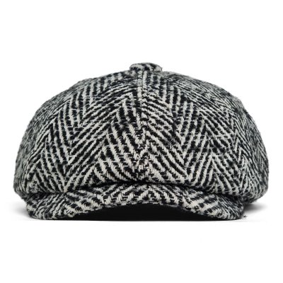 Casquette gavroche/irlandaise - Gårda Coulter Newsboy (noir/blanc)