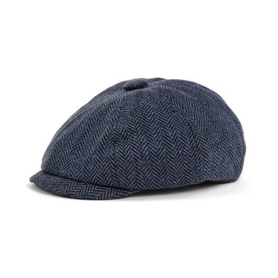 Casquette gavroche/irlandaise - Gårda Digby Children's Newsboy Cap (bleu)