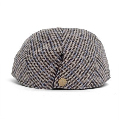 Casquette gavroche/irlandaise - Gårda Dunbeath (beige/bleu)