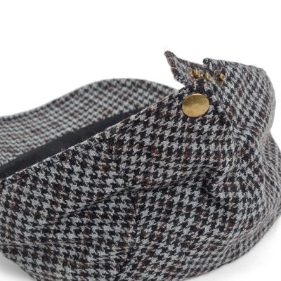 Casquette gavroche/irlandaise - Gårda Dunbeath (gris/marron)