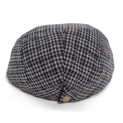 Casquette gavroche/irlandaise - Gårda Dunbeath (gris/marron)