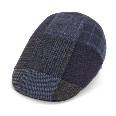 Casquette gavroche/irlandaise - Gårda Florens Wool (bleu/multi)