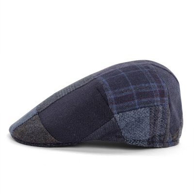 Casquette gavroche/irlandaise - Gårda Florens Wool (bleu/multi)
