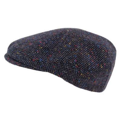 Casquette gavroche/irlandaise - Gårda Premium Formby Wool Sixpence (bleu)