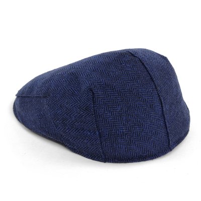 Casquette gavroche/irlandaise - Gårda Kinross (bleu)