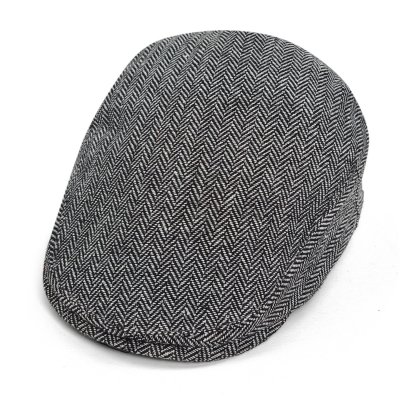 Casquette gavroche/irlandaise - Gårda Lazonby (noir/blanc)