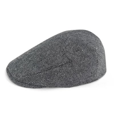 Casquette gavroche/irlandaise - Gårda Lazonby (noir/blanc)