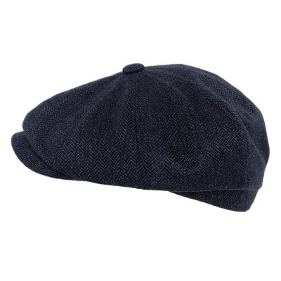 Casquette gavroche/irlandaise - Gårda Premium Oakham Wool Newsboy (bleu)