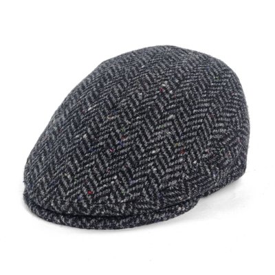Casquette gavroche/irlandaise - Gårda Premium Penrith Wool Sixpence (gris)