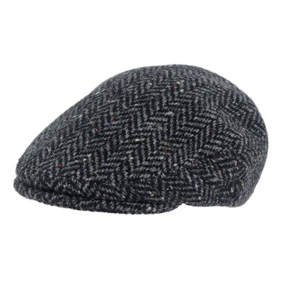 Casquette gavroche/irlandaise - Gårda Premium Penrith Wool Sixpence (gris)