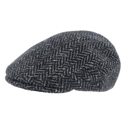 Casquette gavroche/irlandaise - Gårda Premium Penrith Wool Sixpence (gris)