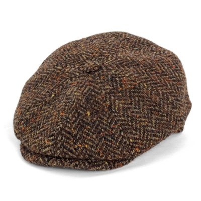 Casquette gavroche/irlandaise - Gårda Premium Selkirk Wool Newsboy (marron)