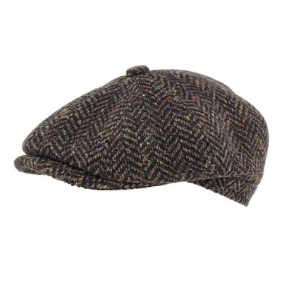 Casquette gavroche/irlandaise - Gårda Premium Selkirk Wool Newsboy (vert)