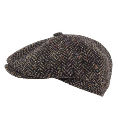 Casquette gavroche/irlandaise - Gårda Premium Selkirk Wool Newsboy (vert)