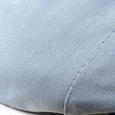 Gubbkeps / Flat cap - Gårda Vico Cotton Flat Cap (ljusblå)