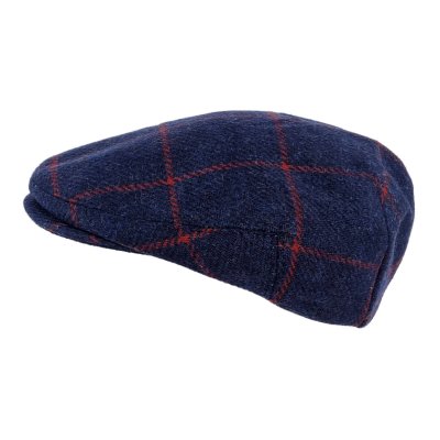 Casquette gavroche/irlandaise - Gårda Premium Warrington Wool Sixpence (bleu)