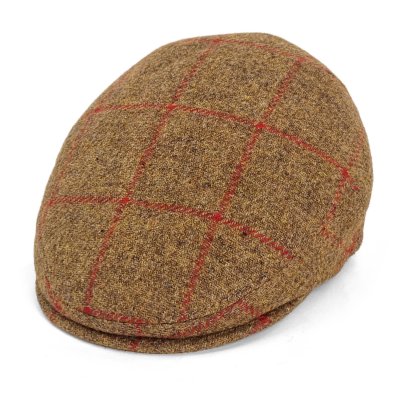 Casquette gavroche/irlandaise - Gårda Premium Warrington Wool Sixpence (marron)