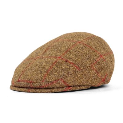 Casquette gavroche/irlandaise - Gårda Premium Warrington Wool Sixpence (marron)