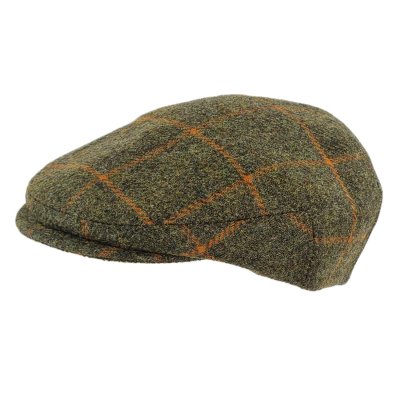 Casquette gavroche/irlandaise - Gårda Premium Warrington Wool Sixpence (vert)