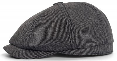 Casquette gavroche/irlandaise - Gårda Carnew Newsboy Cap (noir)
