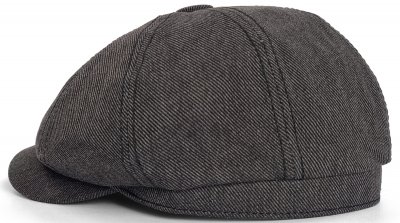 Casquette gavroche/irlandaise - Gårda Carnew Newsboy Cap (noir)