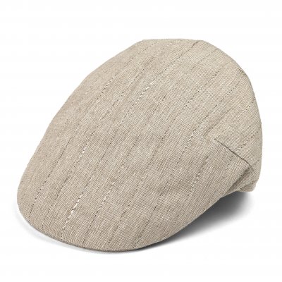 Gubbkeps / Flat cap - Gårda Pomonte Linen Mix Flat Cap (beige)