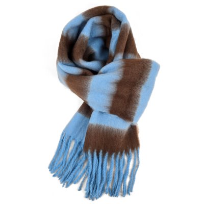 Écharpes - Gårda Dinibor Striped Scarf (bleu/marron)