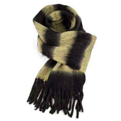 Écharpes - Gårda Dinibor Striped Scarf (kaki/noir)